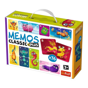 Игра настольная Memos classic&plus Cute monsters