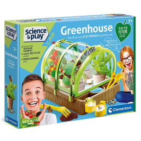 Set de creație Science&Play Greenhouse Clementoni