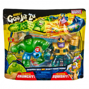 Figurine stretch Thanos vs Hulk, Goo Jit Zu