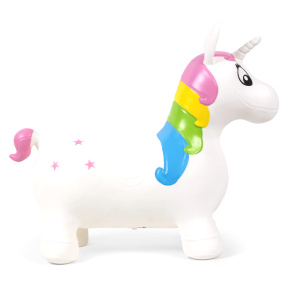 Jucărie săritoare „Unicorn alb”