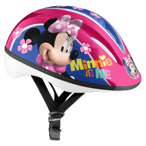 Set p/u protecție MINNIE (cască + cotiere și genunchiere)