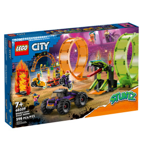 Constructor LEGO City Arena de cascadorii cu două bucle