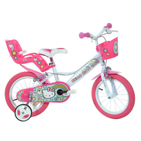 Bicicletă, 14 inci, Hello Kitty