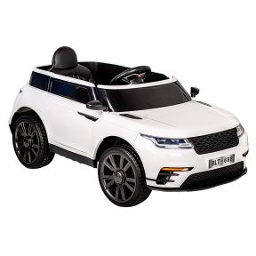 Mașină electrică Range Rover Velar, albă