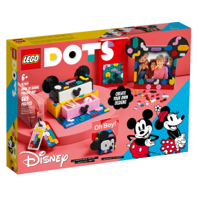 Constructor LEGO DOTS Mickey Mouse & Minnie Mouse Back-to-School Project Box
