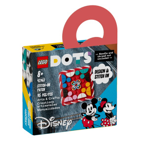 Конструктор LEGO DOTS Mickey Mouse & Minnie Mouse Stitch-on Patch