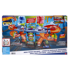 Set de joacă "Spălătorie auto: Megaturn" Hot Wheels