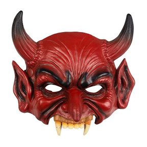 Полумаска из пены "Дьявол"
