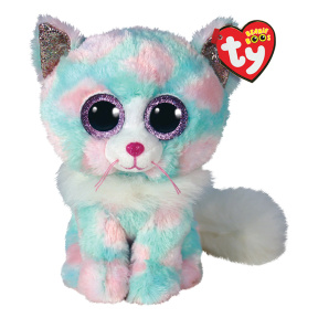 Мягкая игрушка Beanie Boos- Кошка пастель Opal