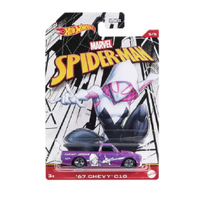 Машинка тематическая Spiderverse Hot Wheels в ассортименте