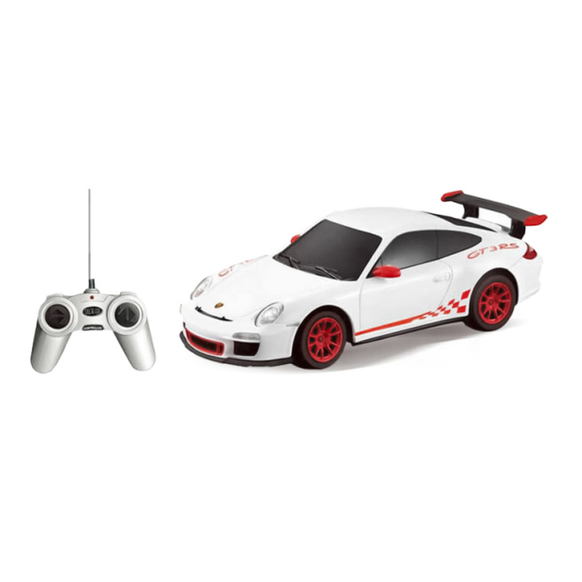 Mașină cu telecomandă Porsche GT3 RS, albă