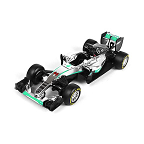 Машина Bburago Die-Cast 1:43 Racing Mercedes AMG Petronas W07 Hybrid 2016