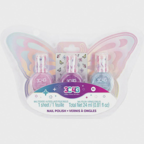 Set Nail Polish Trio "Butterfly"