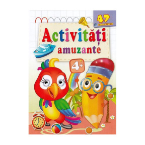 Activități amuzante 4+ Papagal+autocolante
