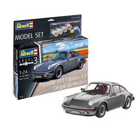 Mașină de asamblat Revell Porsche 911 Carrera 3.2 Coupé