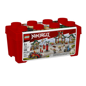 Constructor LEGO Ninjago Cutia creativă cu blocuri ninja