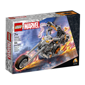 Constructor LEGO Marvel Călărețul fantomă și motocicletă