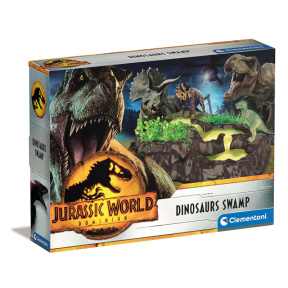 Setul de creație Jurassic World Dinosaur Swamp