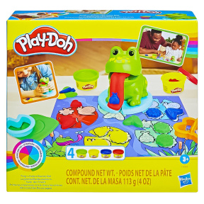 Set de început Play-Doh Frogs, jucării preșcolare