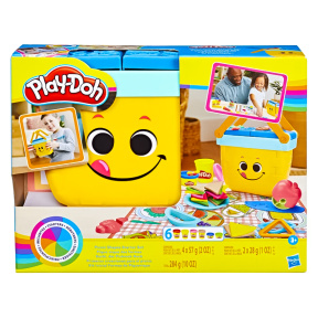 Set de start pentru picnic Play-Doh 12 unelte și 6 borcane Jucării preșcolare