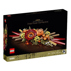 Constructor LEGO Icons Compoziție de Flori Uscate