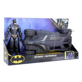 Игровой набор машинка Batman+ фигурка Batman 30 см