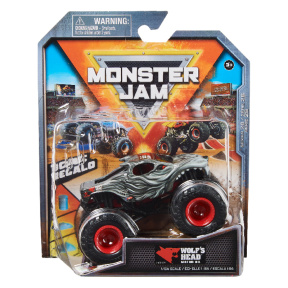 Монстр трак MONSTER JAM Wolfs Head Silver