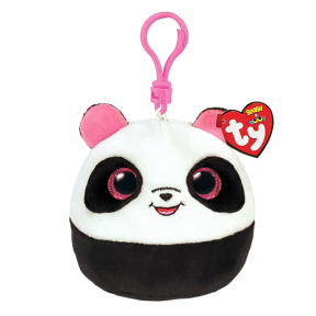 Jucărie moale-breloc Squish-A-Boss Panda Bamboo