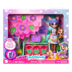 Set de joacă Enchantimals Baby Best Friends "Crizia Corgi"