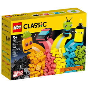 Конструктор  LEGO Classic Креативное неоновое веселье