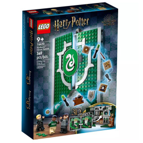 Constructor LEGO Harry Potter Banner pentru casa Slytherin