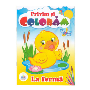 Privim și colorăm. La fermă