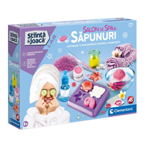 Set de experimente SPA și Săpunuri aromate Clementoni RO