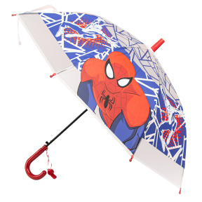 Umbrelă pentru copii transparentă  Spider-Man