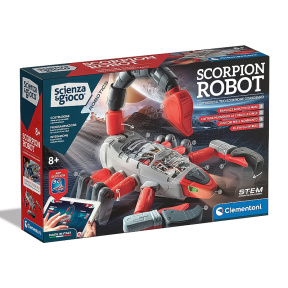 Интерактивная программируемый конструктор Scorpion Robot, Clementoni