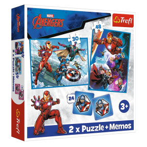 Marvel The Avengers, "2in1 + memos"