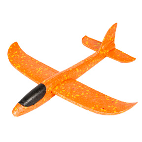 Метательный самолет, оранжевый