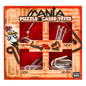 "Puzzle Mania Casse-tetes Roșu"