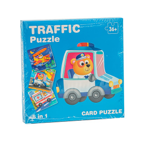 Puzzle în ramă Mașini de serviciu