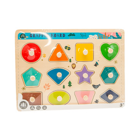 Puzzle de lemn "Figurine"