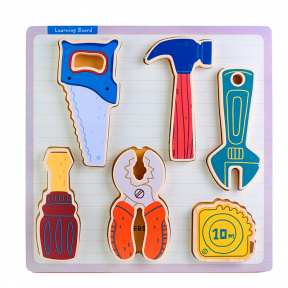 Puzzle de lemn "Instrumente"