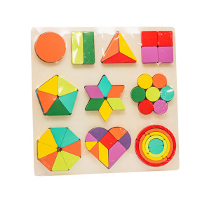 Puzzle de lemn "Figurine"