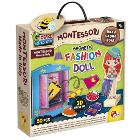 Set educațional MONTESSORI Fashion Doll