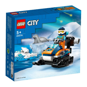 Constructor LEGO City Snowmobilul cercetatorului Arctic