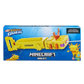 Blaster cu apă Nerf Minecraft Axolotl