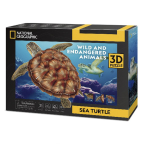 3D пазл “Морская черепаха”
