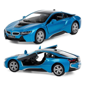 Mașină BMW I8 1:38 albastru