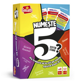 Joc educativ "Numește 5" (RO)