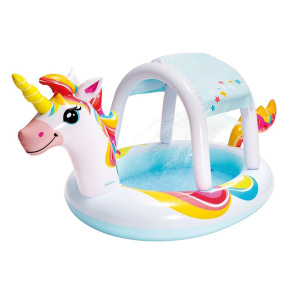 Piscină gonflabilă pentru copii Unicorn 254x132x109 cm, 130L