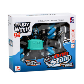 Mașină "Drift Stunt" cu telecomandă, neagră, cod 582067
